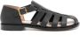 LOEWE Campo leren sandalen Zwart - Thumbnail 1