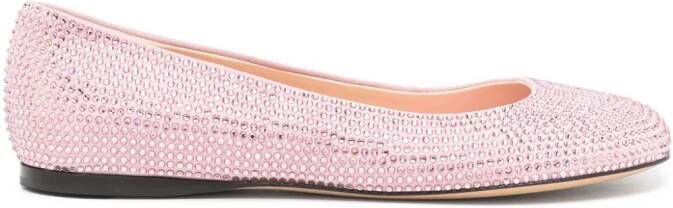 LOEWE Toy ballerina's met stras Roze