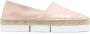 Love Moschino Espadrilles met logoprint Roze - Thumbnail 1