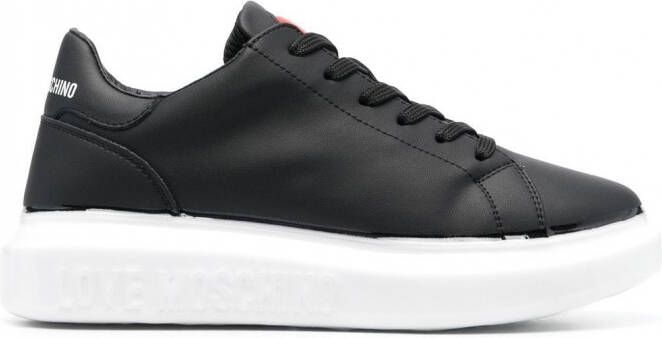 Love Moschino Low-top sneakers Zwart