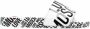 Love Moschino Slippers met logoprint Wit - Thumbnail 1