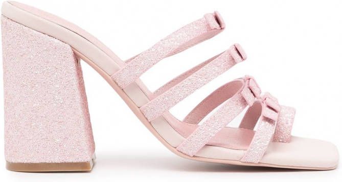 Macgraw Dorothy sandalen met glitter Roze