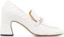 Madison.Maison Gewatteerde leren pumps 64 mm Wit - Thumbnail 1