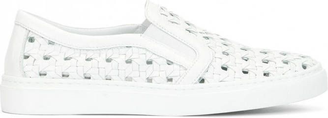 Madison.Maison Geweven sneakers Wit