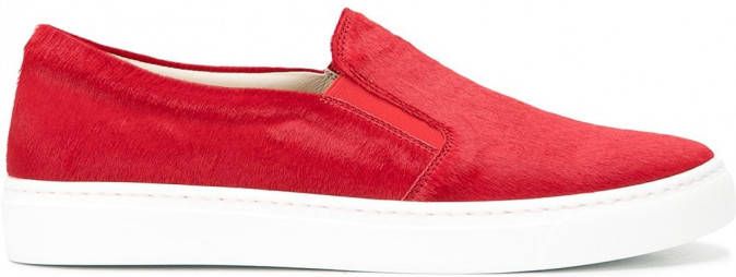 Madison.Maison Sneakers met ronde neus Rood