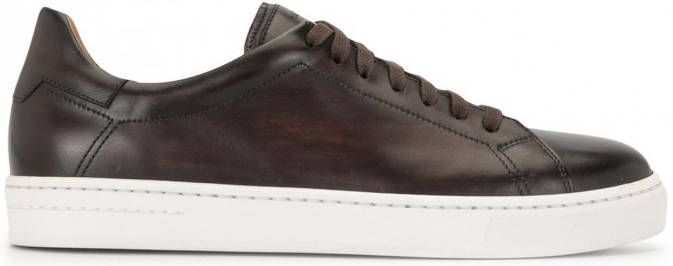 Magnanni Leren sneakers Bruin