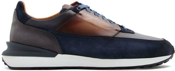 Magnanni Sneakers met vlakken Blauw