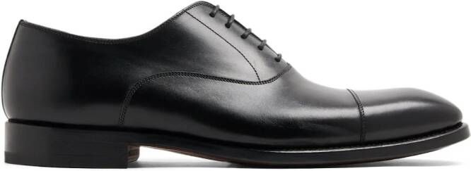 Magnanni Leren Oxford schoenen Zwart