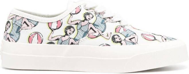 Maison Kitsuné x Hotel Olympia Dancing Girls sneakers Wit