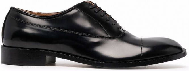 Maison Margiela Leren Oxford schoenen Zwart