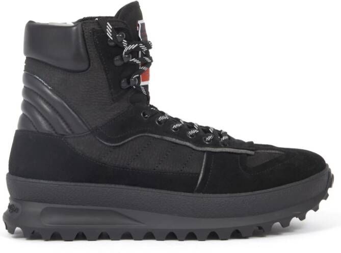 Maison Margiela Climber high-top leather sneakers Black