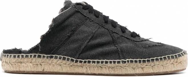 Maison Margiela Replica espadrille sneakers Zwart