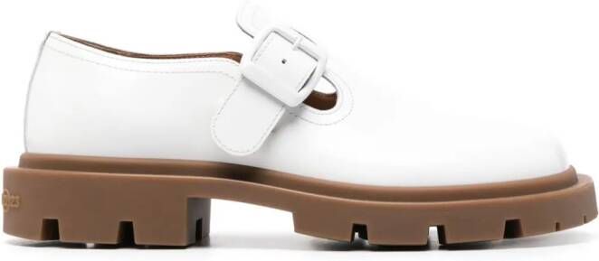 Maison Margiela Ivy leren loafers Wit