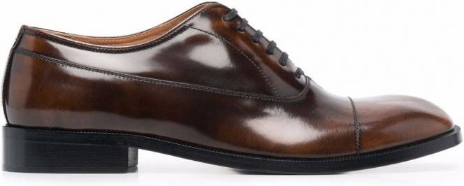 Maison Margiela Leren Oxford schoenen Bruin