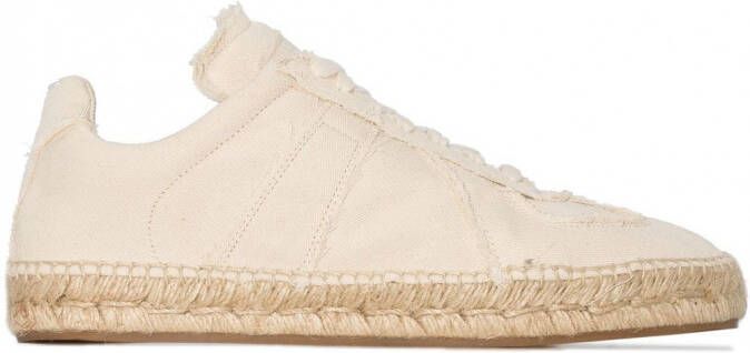 Maison Margiela Replica canvas sneakers Beige