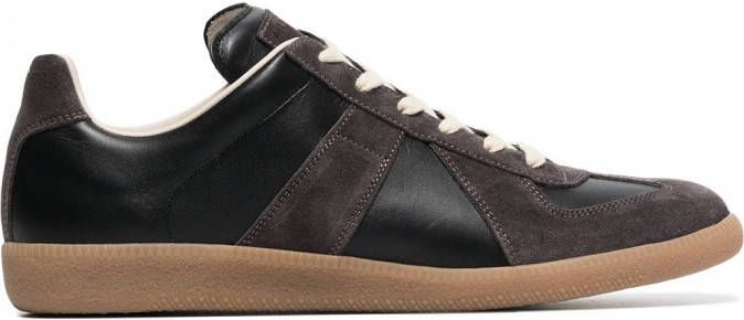 Maison Margiela Replica low-top leren sneakers Bruin