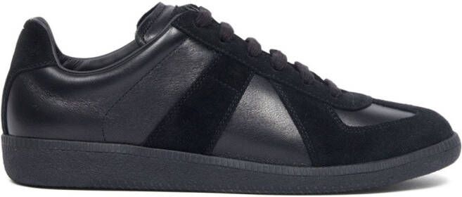 Maison Margiela Replica low-top leather sneakers Black