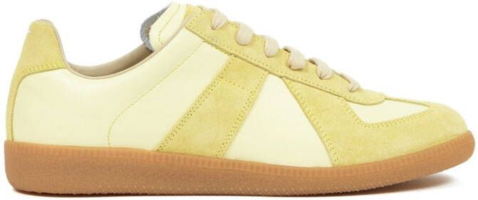 Maison Margiela Replica low-top leren sneakers Beige