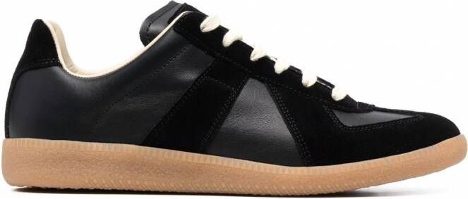 Maison Margiela Replica low-top leren sneakers Zwart