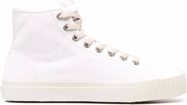 Maison Margiela Tabi high-top sneakers Wit