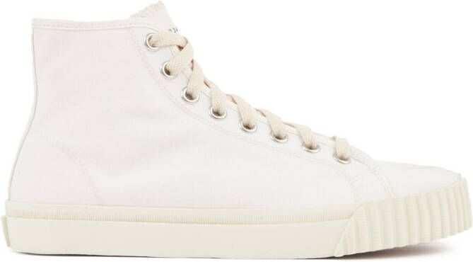 Maison Margiela Tabi high-top sneakers Wit