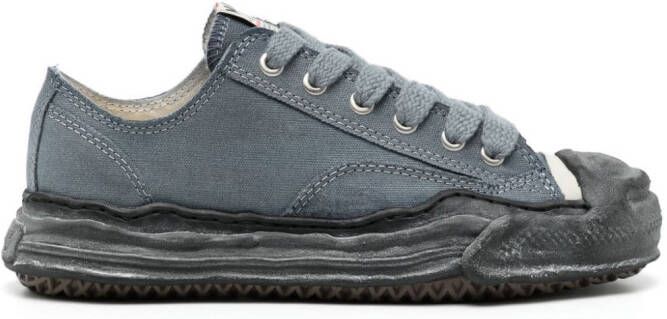 Maison MIHARA YASUHIRO Hank canvas sneakers Zwart