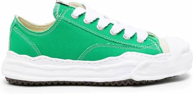 Maison MIHARA YASUHIRO Hank low-top sneakers Groen