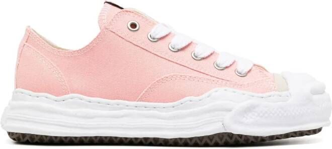 Maison MIHARA YASUHIRO Hank low-top sneakers Roze