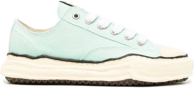 Maison MIHARA YASUHIRO Peterson canvas sneakers Groen