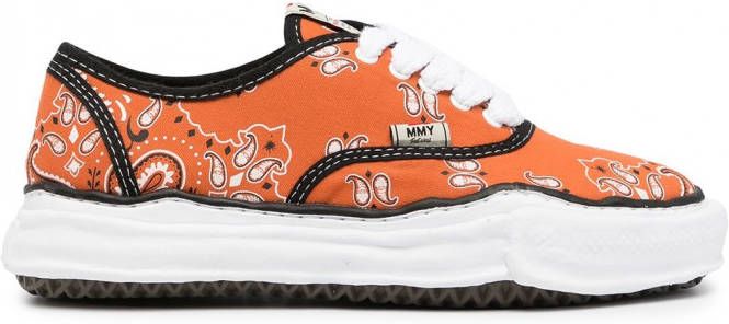 Maison MIHARA YASUHIRO Peterson OG Sole bandana sneakers Oranje