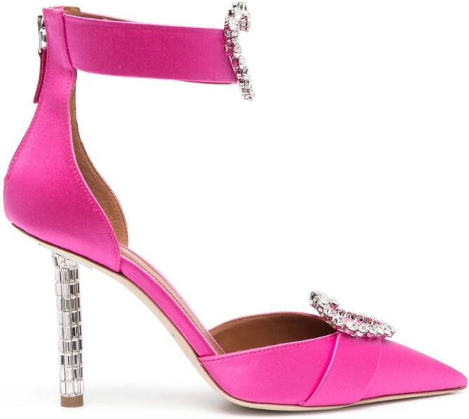 Malone Souliers Leren pumps Roze