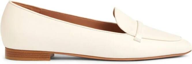 Malone Souliers Bruni leren loafers Beige