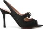 Malone Souliers Celeste 90 sandalen met gesp Zwart - Thumbnail 1