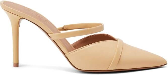 Malone Souliers Frankie leren muiltjes Beige