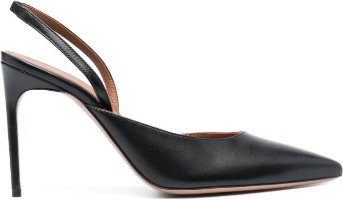 Malone Souliers Gilda slingback pumps Zwart