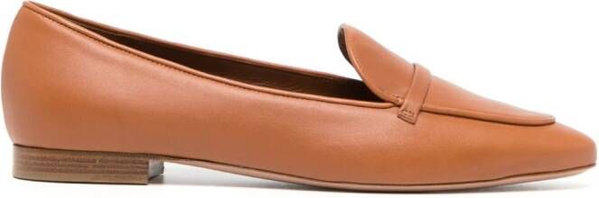 Malone Souliers Loafers met puntige neus Bruin