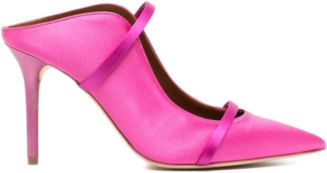 Malone Souliers Muiltjes met puntige neus Roze