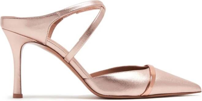 Malone Souliers Yoana metallic muiltjes Roze