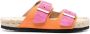 Manebi Slippers met colourblocking Roze - Thumbnail 1