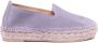 Manebi Hamptons suède espadrilles Paars - Thumbnail 1