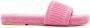 Manebi Slippers van badstof Roze - Thumbnail 1