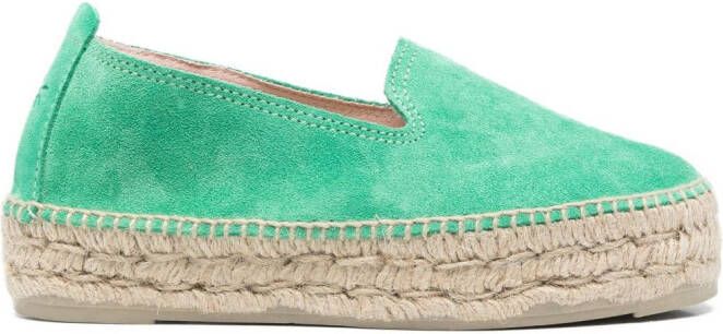 Manebi espadrilles Groen