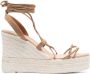 Manebi Espadrilles met sleehak Bruin - Thumbnail 1