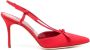 Manolo Blahnik Camelia slingback pumps Rood - Thumbnail 1