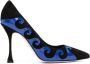 Manolo Blahnik Kasai pumps met gedraaid detail Zwart - Thumbnail 1