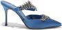 Manolo Blahnik Lurum pumps verfraaid met kristallen Blauw - Thumbnail 1