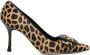 Manolo Blahnik Maysalepumps met luipaardprint Zwart - Thumbnail 1