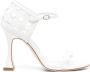 Manolo Blahnik Sandalen met hak Wit - Thumbnail 1