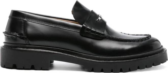 MARANT Frezzah leren loafers Zwart