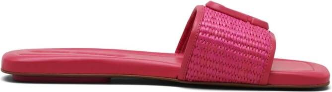 Marc Jacobs The Woven J Marc sandalen Roze